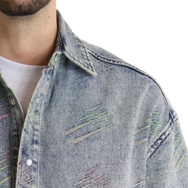 CAMICIA IN DENIM BERNA - Mad Fashion | img vers.650x/